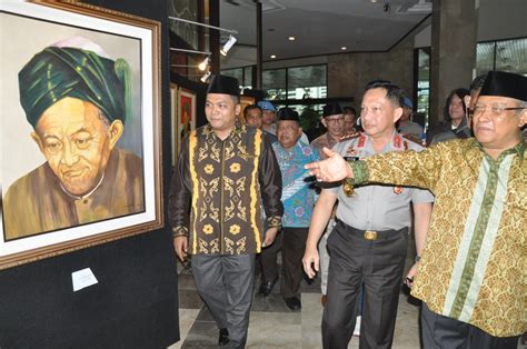 Kapolri Lukisan Ulama Nusantara Penting Untuk Semangat Bangsa