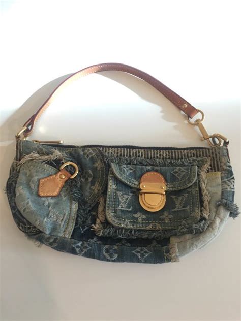 Louis Vuitton Denim Patchwork Bag Limited Edition Catawiki