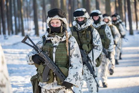 In Finland A Record Number Of Women Joined Voluntary Military Service