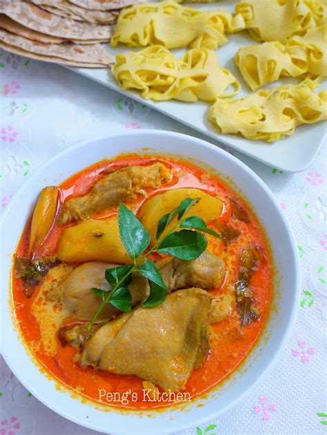 Pengs Kitchen Curry Chicken And Roti Jala