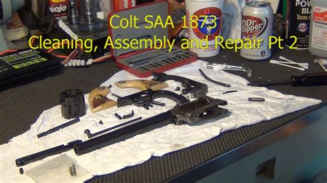 Colt 1873 Single Action Army Assembly Part 2 Youtube