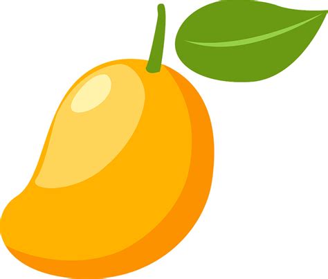 Mango Vector Mango Png Image And Mango Clipart Buah