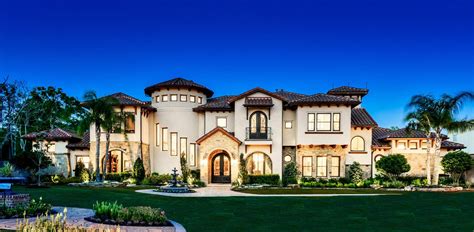 At About 6000 Sq Ft This Italian Mediterranean Style Custom Home Is