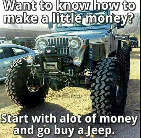 Pin By Dee Montoya On Cars And Trucks Jeep Memes Jeep Jokes Badass Jeep