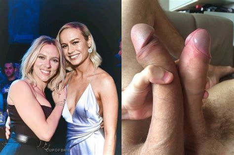 Scarlett Johansson And Brie Larson Smurfister