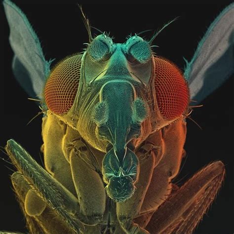 Micro Monsters Scanning Electron Microscope Images Of Insects Spiders