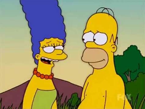 The Simpsons Homer And Marge Scene YouTube