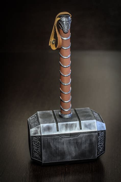 Thor Hammer Hammer Of Thor Cosplay Prop Life Size Etsy Canada