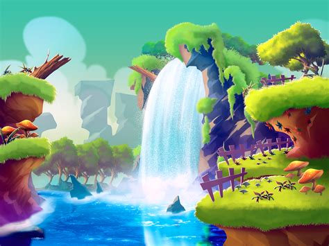 Mobile Game Background 4 On Behance