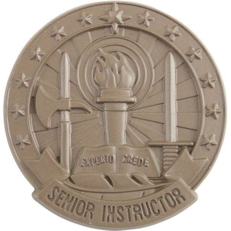 Army Senior Instructor Badge