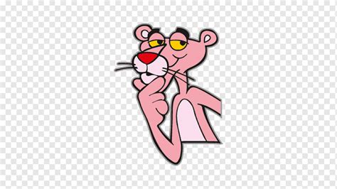 The Pink Panther Logo Others Cdr Hand Heart Png Pngwing