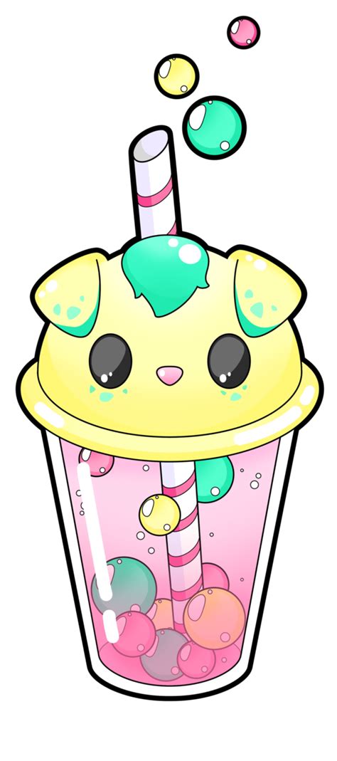 Darla Bubble Tea By Meloxi Doodles In 2019 Kawaii Doodles Cute