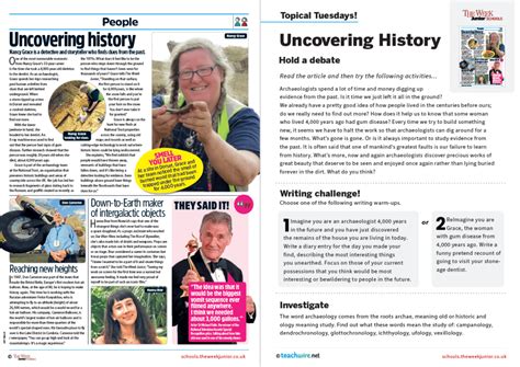 Topical Tuesdays From The Week Junior Uncovering History Teachwire