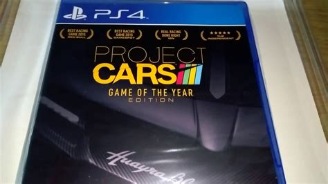 Project Cars Ps4 Game Box Overview Youtube