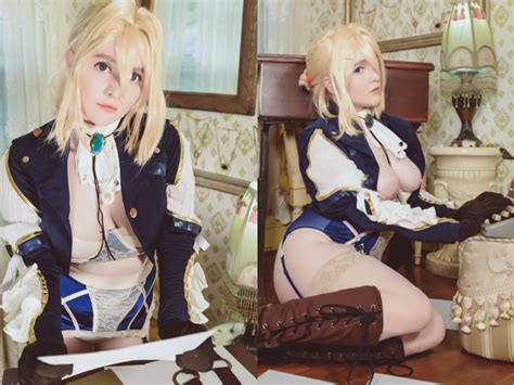 My Name Is Violet Evergarden By Foxy Cosplay Cosplay Hot