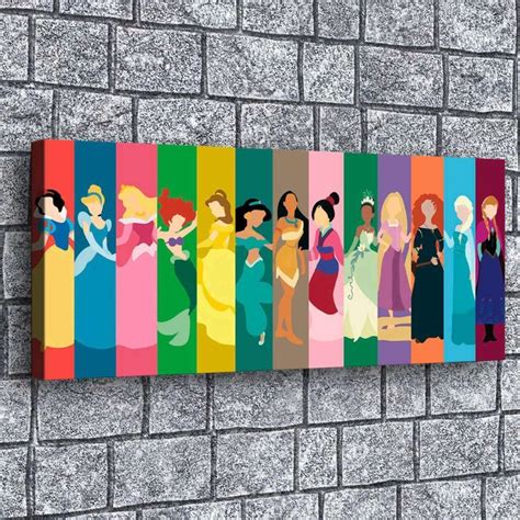 12x30disney Hd Canvas Print Painting Home Decor Picture Room Wall Art