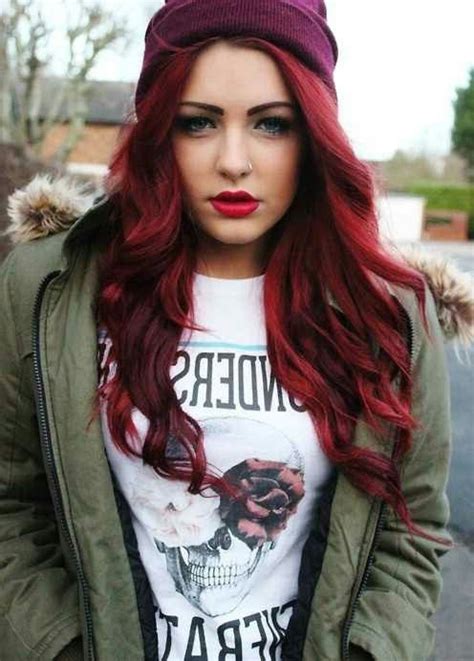 Women Red Hair Color Ideas 2015