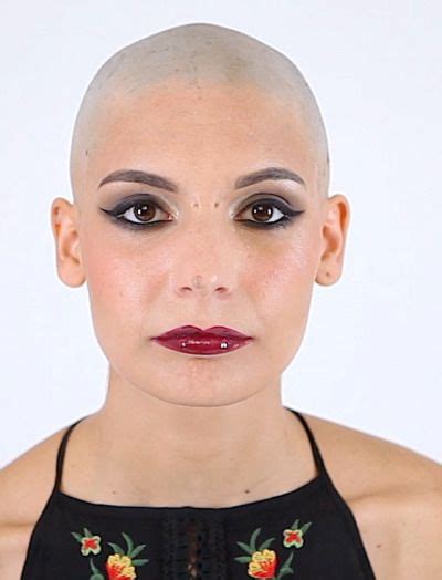 Pin By David Connelly On Bald Women 08 Bald Girl Hair Brained Womens Haircuts