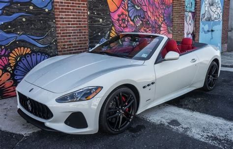 K Mile Maserati Granturismo Convertible Sport Pcarmarket