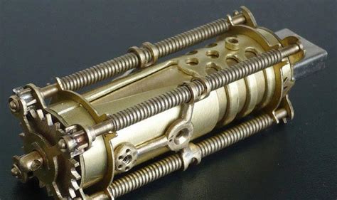Handmade Solid Brass Steampunk Usb Flash Drive Gadgetsin