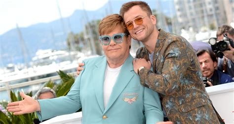 Taron Egerton Says Elton John Wont Stop Sending Him Rocketman