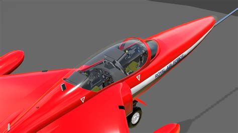 Simpleplanes Folland Gnat T1 Red Arrows Ct
