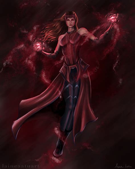 Artstation The Scarlet Witch