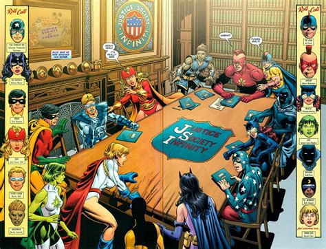 History Of The Justice Society Justice Society Of America Superman