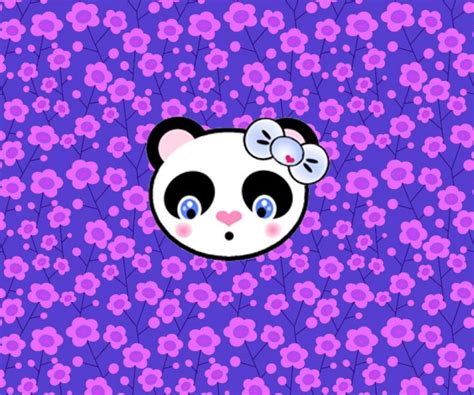 Kawaii Pink Panda Wallpapers Wallpaper Cave E15