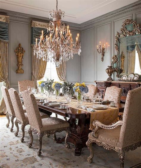 Exquisite Victorian Dining Room Offers Timeless Class And Elegance