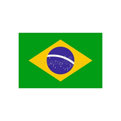 flag of brazil icon flat style stock vector illustration of pride government 79311330