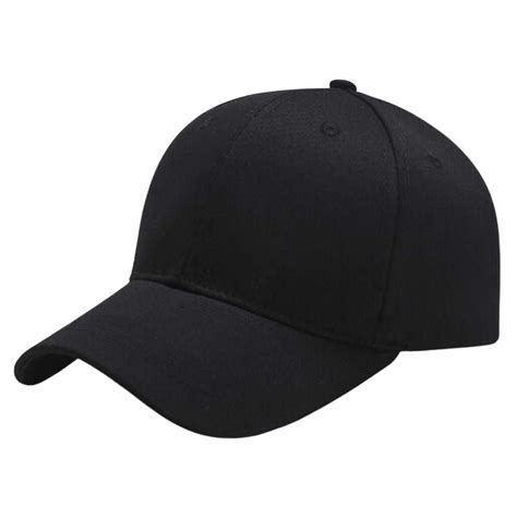Solid Fancy Cotton Baseball Caps And Hats For Men Shopaholics