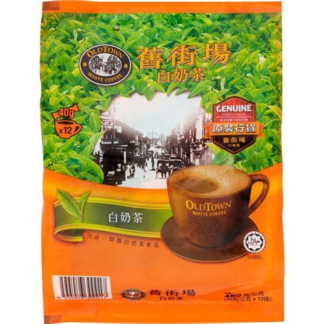 A satisfying flavor with the great taste of natural cane sugar. Old Town White Milk Tea 3 In 1 480g | Woolworths