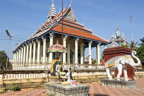 Ek Phnom Buddhist Temple At Battambang Cambodia Editorial Stock Image