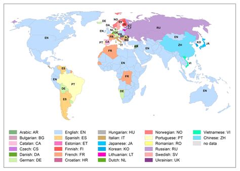 23 Maps And Charts On Language Vox