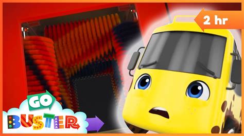 Buster And The Carwash Go Buster Bus Cartoons And Kids Stories Youtube