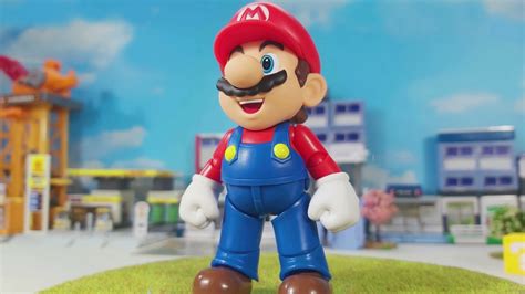Sh Figure Mario Stop Motion Review Youtube