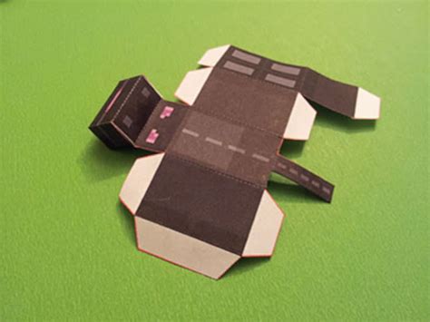 Mini Papercraft Minecraft Ender Dragon Taoyouzj Geschenkbox 10pcs Lot