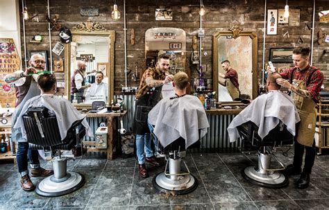 Gentleman And Rogues Club Barbershop On Behance