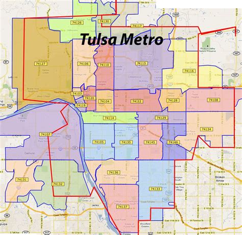 Tulsa Metro Area Zip Code Map Map Of World Hot Sex Picture