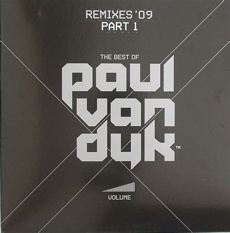 Paul Van Dyk The Best Of Paul Van Dyk Volume Remixes 09 Part 1 Vinyl