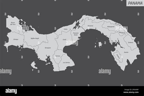 Provincia De Panama Mapa Imágenes Vectoriales De Stock Alamy