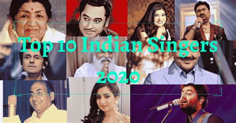 top 10 indian singers of all time 2020