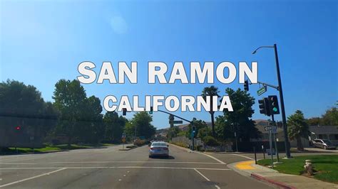 San Ramon Ca Driving Downtown 4k Youtube