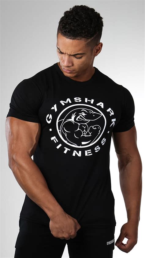 Fitness T Shirts In Black Launching 20th January Sports Fashion Men Gym Men Gym Workouts