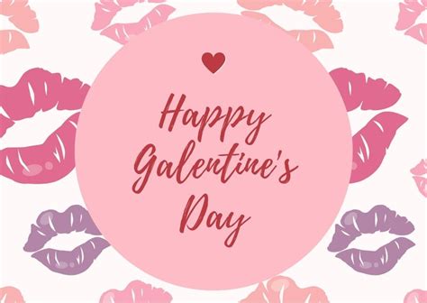 Free Custom Printable Galentines Day Card Templates Canva