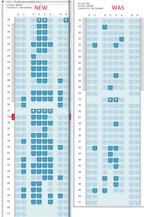Air Canada Airbus A330 300 Seating Chart Chart Walls Images And