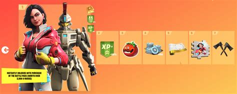All Fortnite Season 9 Battle Pass Items Includes Skins Pickaxes Gliders Emotes Wraps
