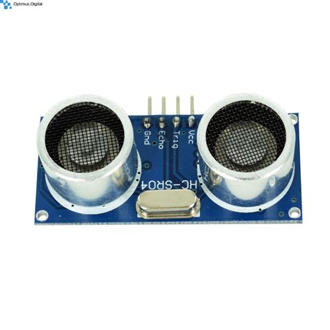 It comes complete with ultrasonic transmitter and receiver modules. HC-SR04 ultrasonic sensor