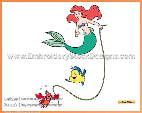 Ariel Flounder Sebastian Jumping Rope The Little Mermaid Disney